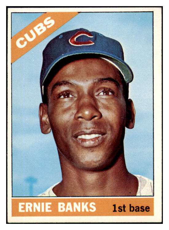 1966 Topps Baseball #110 Ernie Banks Cubs EX-MT 470733