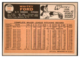 1966 Topps Baseball #160 Whitey Ford Yankees EX-MT 470735