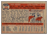 1957 Topps Baseball #035 Frank Robinson Reds VG ink back 470752