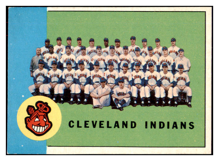 1963 Topps Baseball #451 Cleveland Indians Team EX-MT 470757