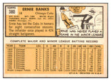 1963 Topps Baseball #380 Ernie Banks Cubs EX-MT 470768