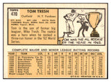 1963 Topps Baseball #470 Tom Tresh Yankees EX-MT 470782