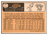 1966 Topps Baseball #533 Jerry Adair Orioles EX 470827