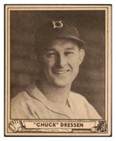 1940 Play Ball #072 Chuck Dressen Dodgers EX-MT 470869