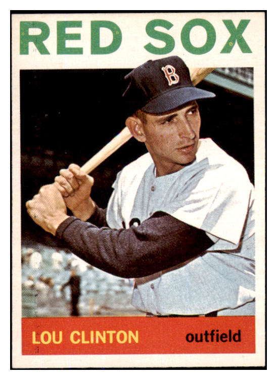 1964 Topps Baseball #526 Lou Clinton Red Sox NR-MT 470900