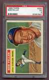 1956 Topps Baseball #200 Bob Feller Indians PSA 5 EX 471485