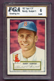 1952 Topps Baseball #247 Randy Gumpert Red Sox FGA 6 EX-MT 471645