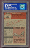 1953 Topps Baseball #037 Eddie Mathews Braves PSA 4 VG-EX 471704