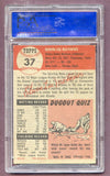 1953 Topps Baseball #037 Eddie Mathews Braves PSA 4 VG-EX 471716