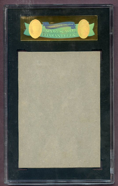 1962 Post Baseball #147 Eddie Mathews Braves SGC 7 NM 471756