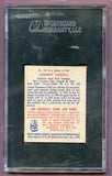 1949 Bowman Baseball #197 Johnny Lindell Yankees SGC 60 EX 471770