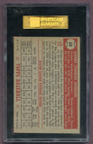 1952 Topps Baseball #060 Sid Hudson Senators SGC 60 EX Red 471877