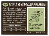 1969 Topps Football #120 Larry Csonka Dolphins EX 471943