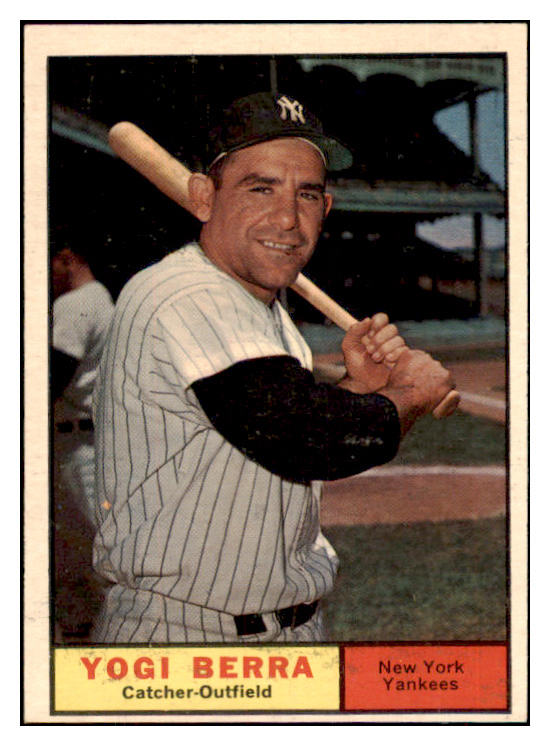 1961 Topps Baseball #425 Yogi Berra Yankees EX-MT 471969