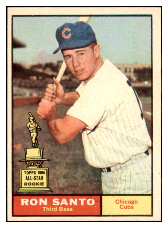 1961 Topps Baseball #035 Ron Santo Cubs NR-MT 471979