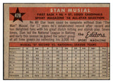 1958 Topps Baseball #476 Stan Musial A.S. Cardinals EX-MT 472011