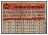 1958 Topps Baseball #484 Frank Robinson A.S. Reds EX-MT 472014