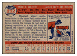 1957 Topps Baseball #212 Rocky Colavito Indians EX-MT 472018