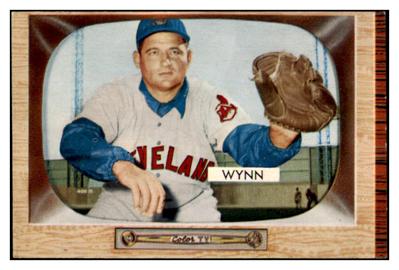 1955 Bowman Baseball # 38 Early Wynn Indians VG-EX 472105