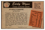 1955 Bowman Baseball # 38 Early Wynn Indians VG-EX 472105