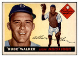 1955 Topps Baseball #108 Rube Walker Dodgers EX-MT 472112