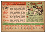 1955 Topps Baseball #108 Rube Walker Dodgers EX-MT 472112