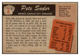 1955 Bowman Baseball #006 Pete Suder A's NR-MT 472204