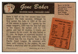 1955 Bowman Baseball #007 Gene Baker Cubs NR-MT 472205