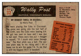 1955 Bowman Baseball #032 Wally Post Reds NR-MT 472214