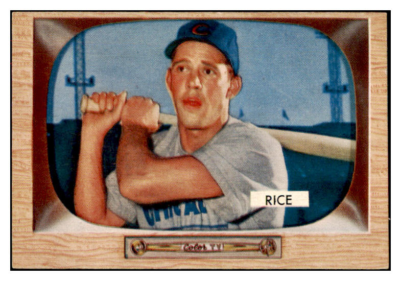 1955 Bowman Baseball #052 Hal Rice Cubs NR-MT 472227