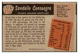 1955 Bowman Baseball #116 Sandy Consuegra White Sox NR-MT 472252