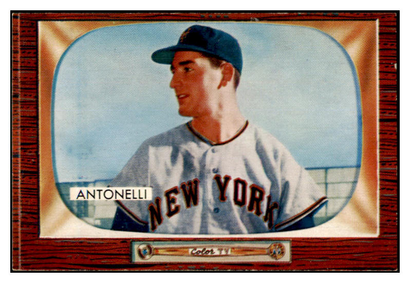 1955 Bowman Baseball #124 Johnny Antonelli Giants NR-MT 472256