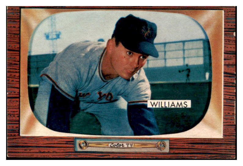 1955 Bowman Baseball #138 Davey Williams Giants NR-MT 472263