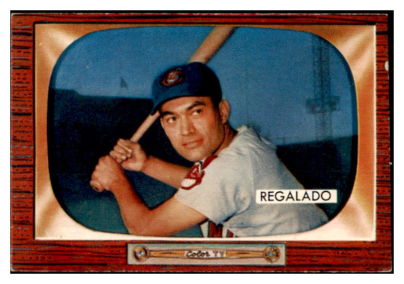 1955 Bowman Baseball #142 Rudy Regalado Indians NR-MT 472264
