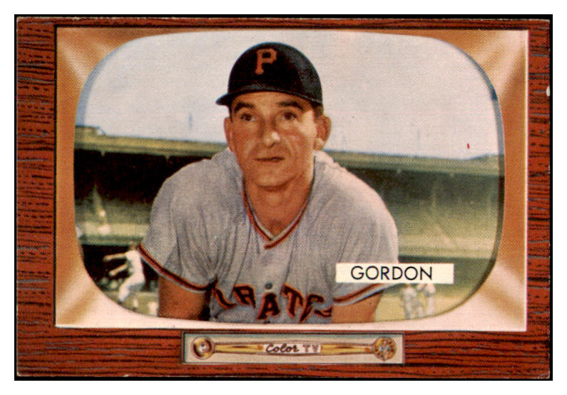 1955 Bowman Baseball #163 Sid Gordon Pirates NR-MT 472275