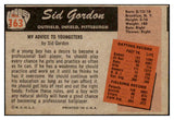 1955 Bowman Baseball #163 Sid Gordon Pirates NR-MT 472275