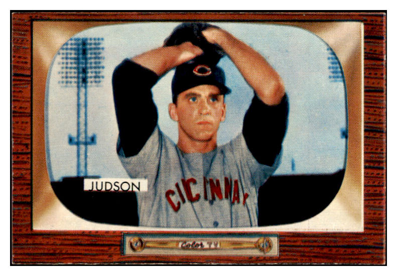 1955 Bowman Baseball #193 Howie Judson Reds NR-MT 472292