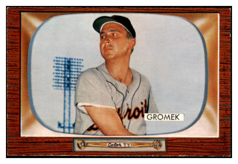 1955 Bowman Baseball #203 Steve Gromek Tigers NR-MT 472297