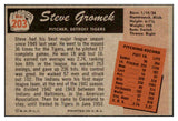 1955 Bowman Baseball #203 Steve Gromek Tigers NR-MT 472297