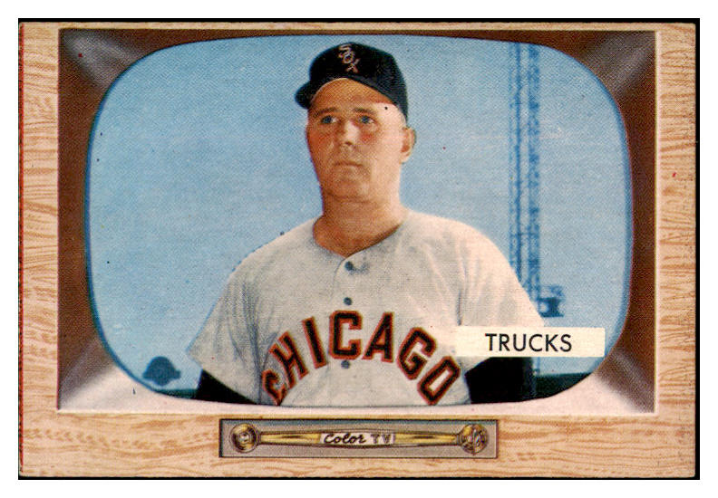 1955 Bowman Baseball #026 Virgil Trucks White Sox EX-MT 472319