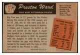 1955 Bowman Baseball #027 Preston Ward Pirates EX-MT 472320