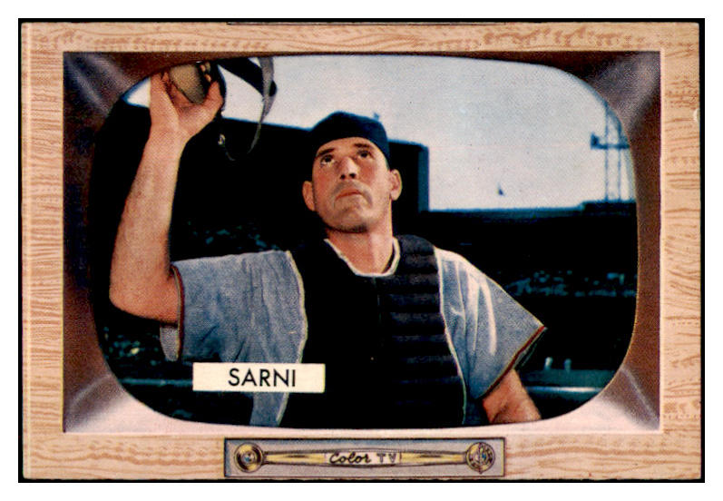 1955 Bowman Baseball #030 Bill Sarni Cardinals EX-MT 472322