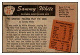 1955 Bowman Baseball #047 Sammy White Red Sox EX-MT 472333