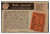 1955 Bowman Baseball #050 Hobie Landrith Reds EX-MT 472335