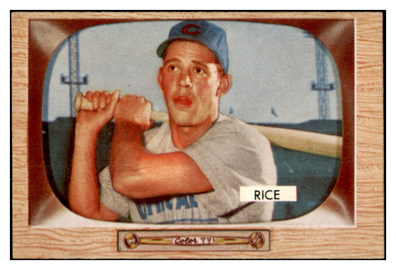 1955 Bowman Baseball #052 Hal Rice Cubs EX-MT 472336