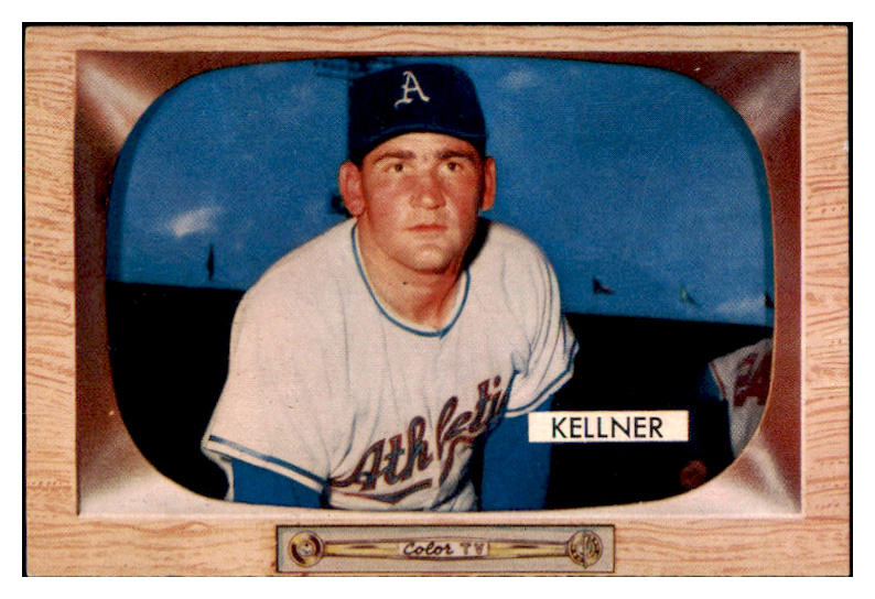1955 Bowman Baseball #053 Alex Kellner A's EX-MT 472337