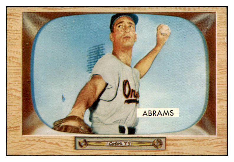 1955 Bowman Baseball #055 Cal Abrams Orioles EX-MT 472338