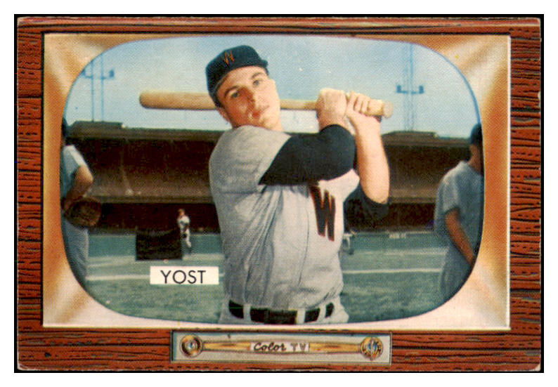 1955 Bowman Baseball #073 Eddie Yost Senators EX-MT 472344