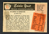 1955 Bowman Baseball #073 Eddie Yost Senators EX-MT 472344