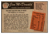 1955 Bowman Baseball #077 Jim McDonald Orioles EX-MT 472347